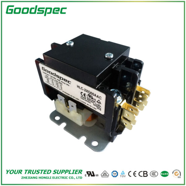 HLCY2XQ00AAC(2P/20A/24VAC)Definite Purpose Contactor