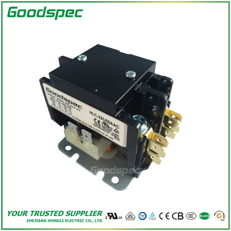GC-2XU00AAC(2P/20A/208-240VAC) DEFINITE PURPOSE CONTACTOR