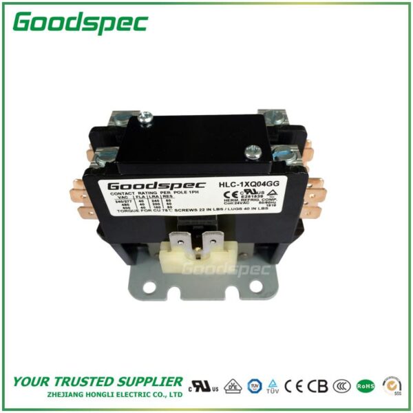 HLC-1XQ04GG(1P/40A/24VAC) Definite Purpose Contactor