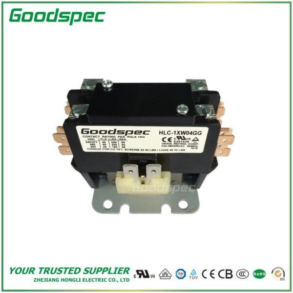 HLC-4XV01CY(4P/25A/277V)DEFINITE PURPOSE CONTACTOR