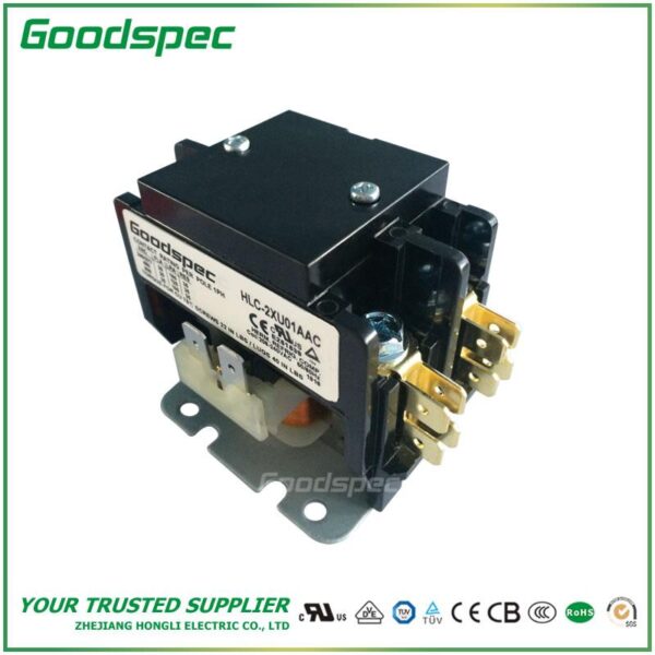 GC-2XU01AAC(2P/25A/208-240VAC) Definite Purpose Contactor