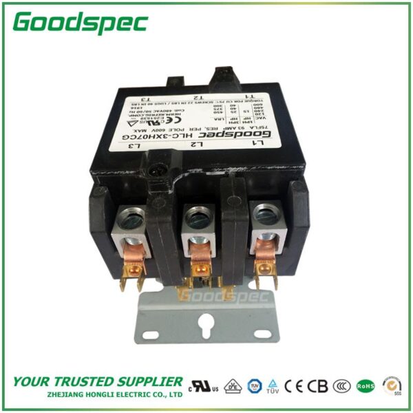 HLC-4XU01CY(4P/25A/208-240V) DEFINITE PURPOSE CONTACTOR