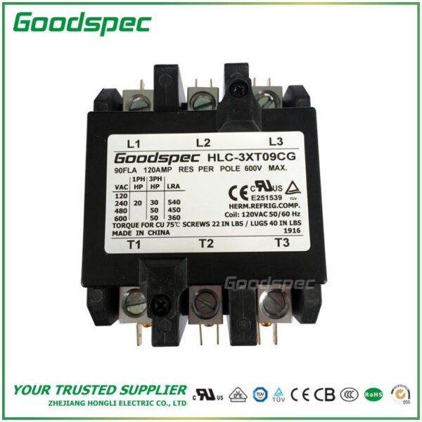 HLC-1NW04GG(1P/40A/380-400VAC) DEFINITE PURPOSE CONTACTOR