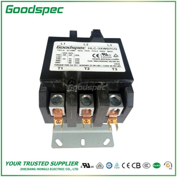 HLC-1NT04GG(1P/40A/120VAC) DEFINITE PURPOSE CONTACTOR