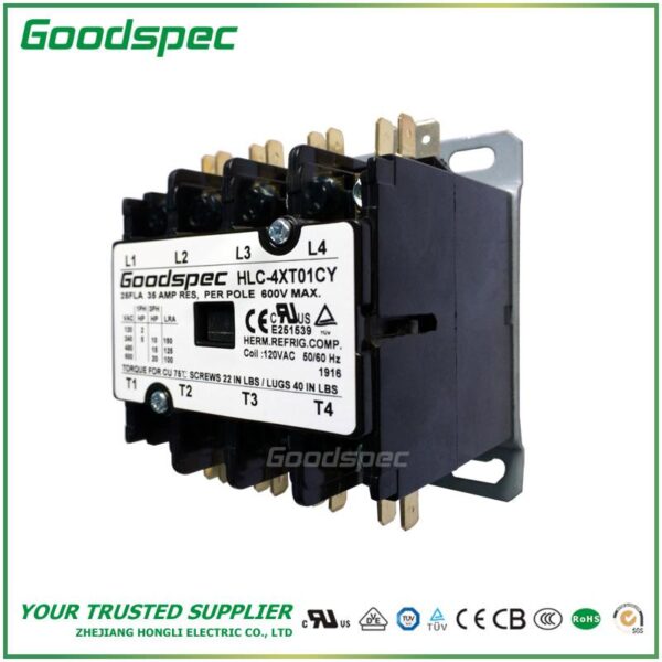 HLC-3XT09CG(3P/90A/120VAC)DEFINITE PURPOSE CONTACTOR