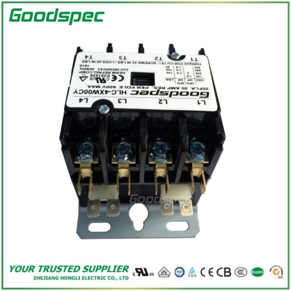HLC-3XV05CG(3P/50A/277VAC)DEFINITE PURPOSE CONTACTOR